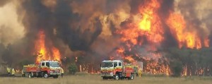 Территории, где распространились самые сильные очаги пожаров в Австралии